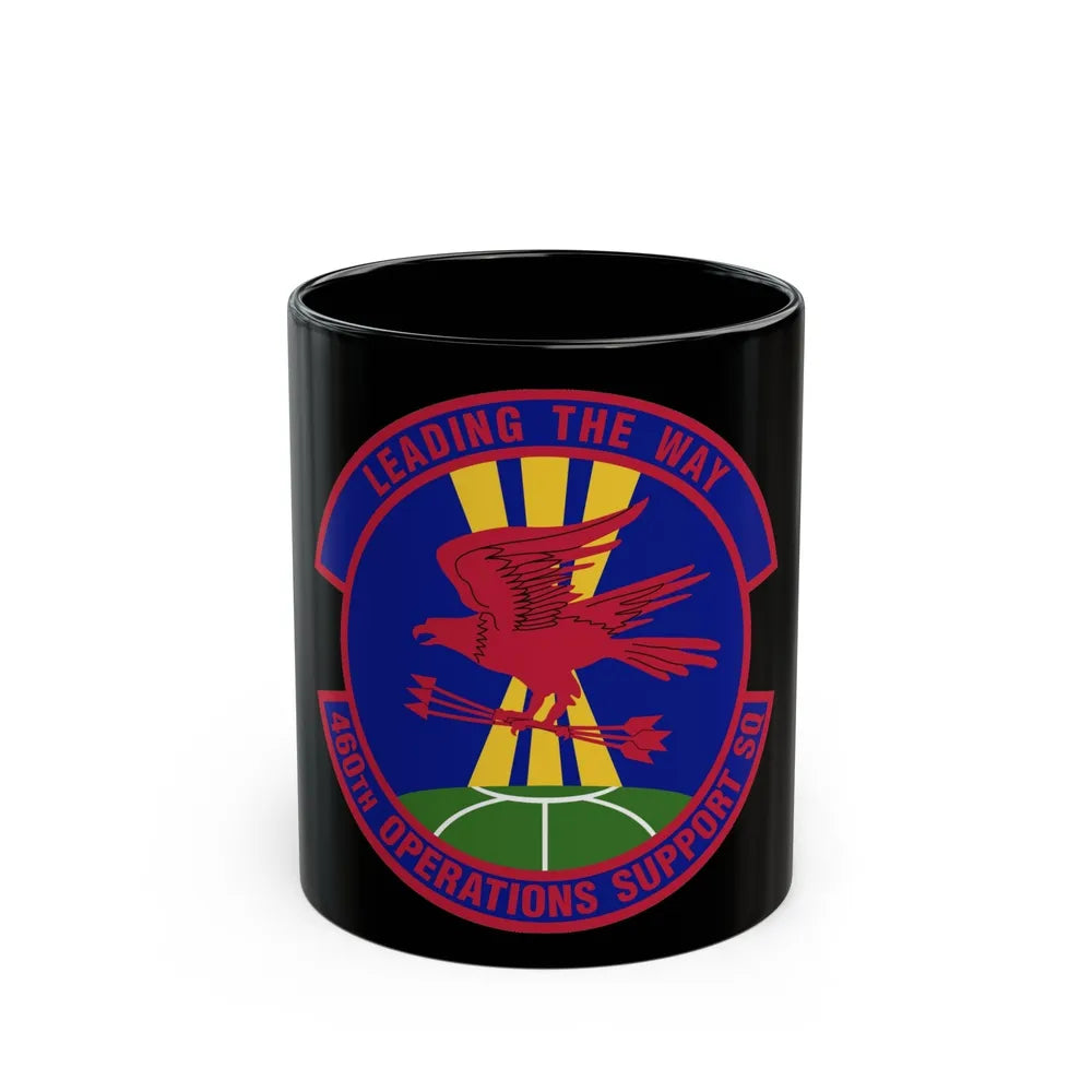 460 Operations Support Squadron USSF (U.S. Air Force) Black Coffee Mug-11oz-Go Mug Yourself