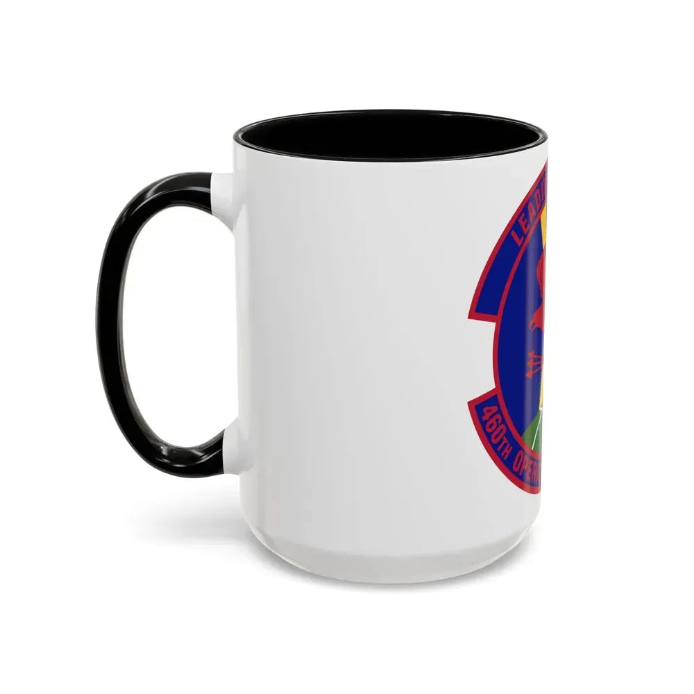 460 Operations Support Squadron USSF (U.S. Air Force) Accent Coffee Mug - Go Mug Yourself