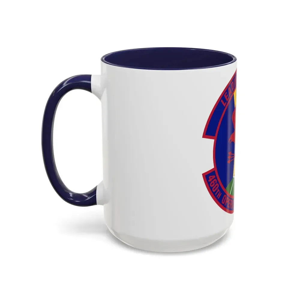 460 Operations Support Squadron USSF (U.S. Air Force) Accent Coffee Mug - Go Mug Yourself