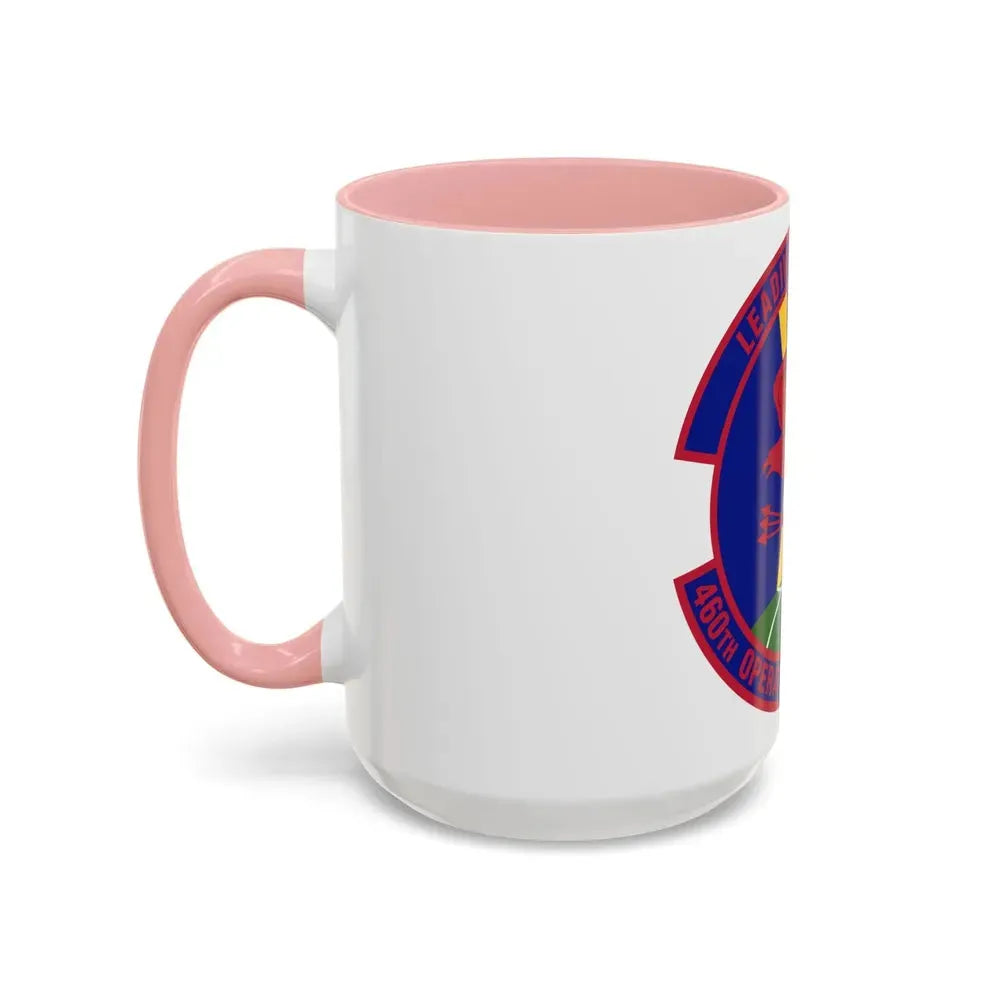 460 Operations Support Squadron USSF (U.S. Air Force) Accent Coffee Mug - Go Mug Yourself