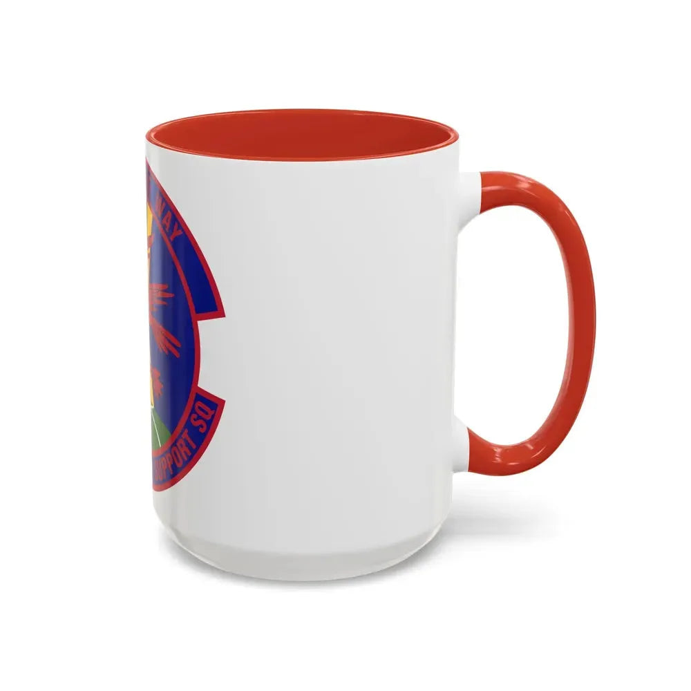 460 Operations Support Squadron USSF (U.S. Air Force) Accent Coffee Mug - Go Mug Yourself