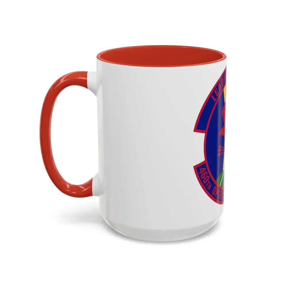 460 Operations Support Squadron USSF (U.S. Air Force) Accent Coffee Mug - Go Mug Yourself