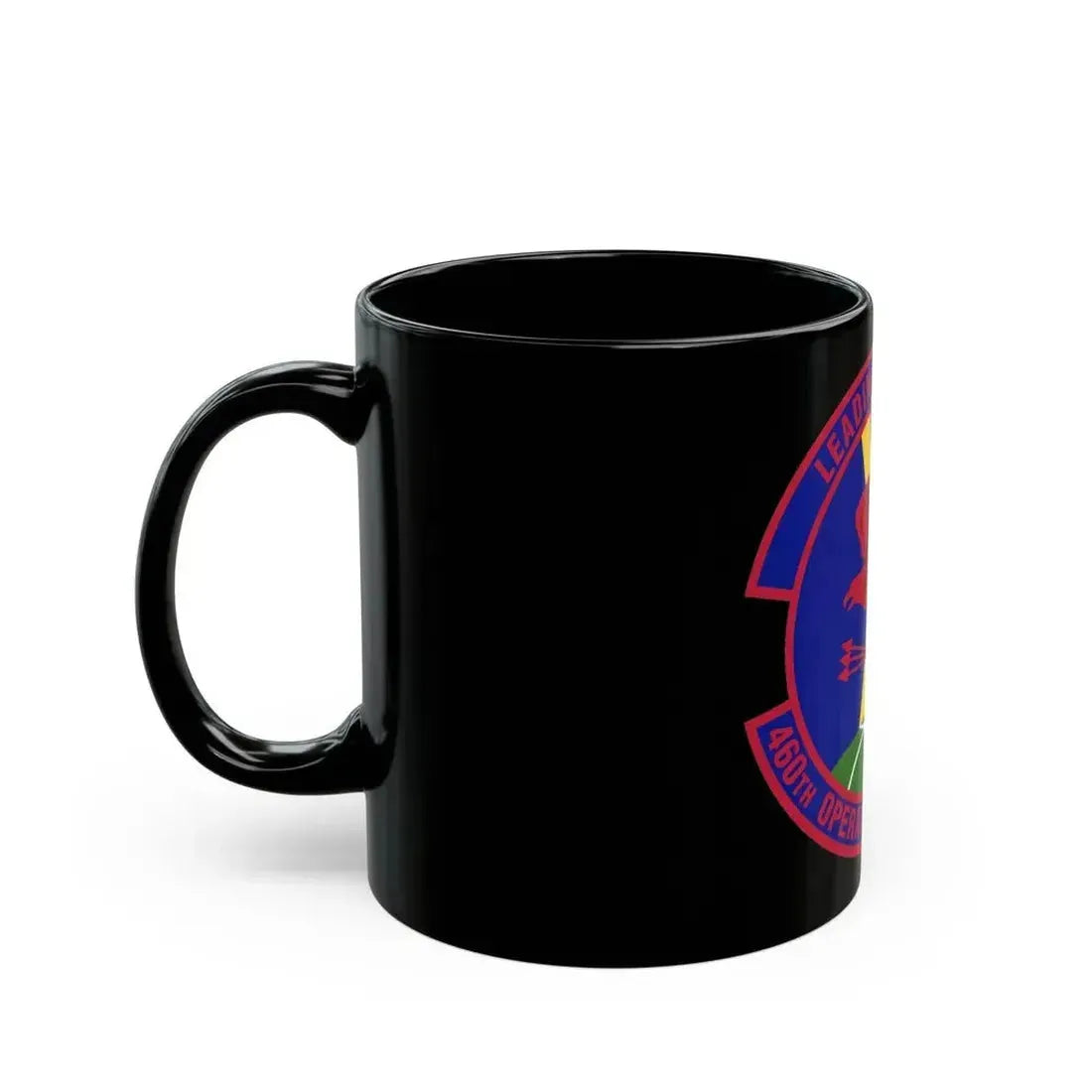 460 Operations Support Squadron USSF (U.S. Air Force) Black Coffee Mug - Go Mug Yourself
