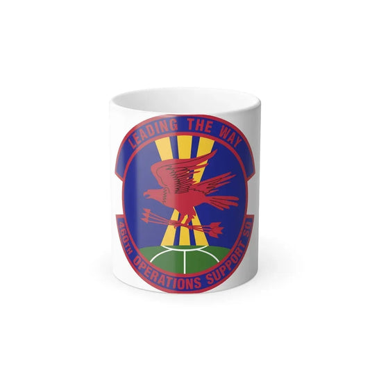 460 Operations Support Squadron USSF (U.S. Air Force) Color Changing Coffee Mug 11oz - Go Mug Yourself