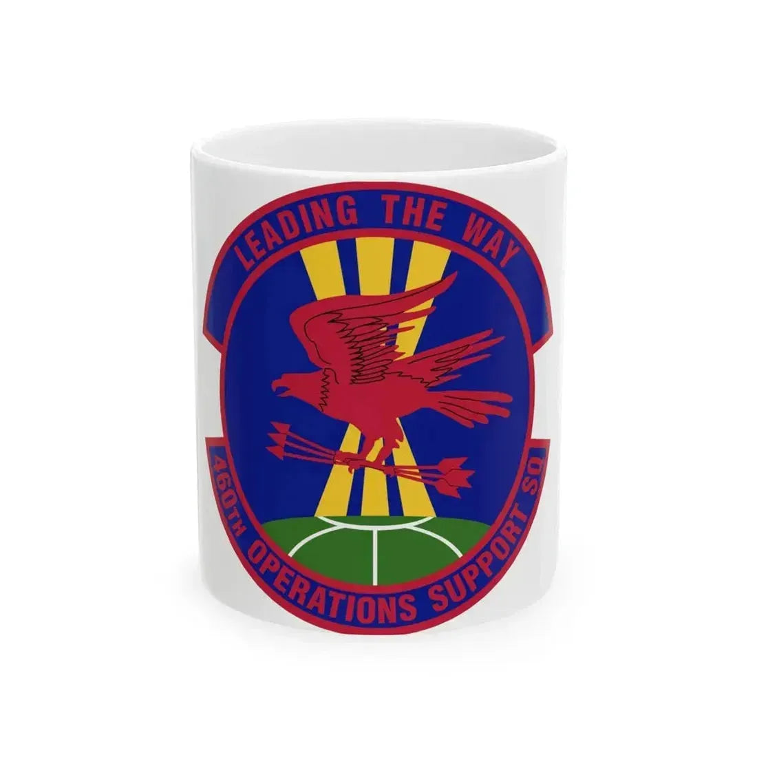 460 Operations Support Squadron USSF (U.S. Air Force) White Coffee Mug 11oz - Go Mug Yourself