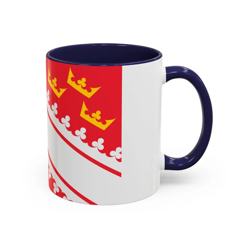 Flag of Alsace France - Accent Coffee Mug-Go Mug Yourself