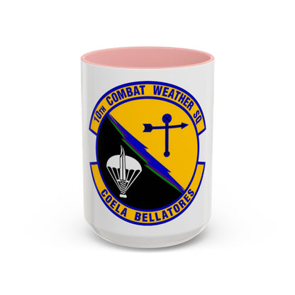 10 Combat Weather Squadron AFSOC (U.S. Air Force) Accent Coffee Mug