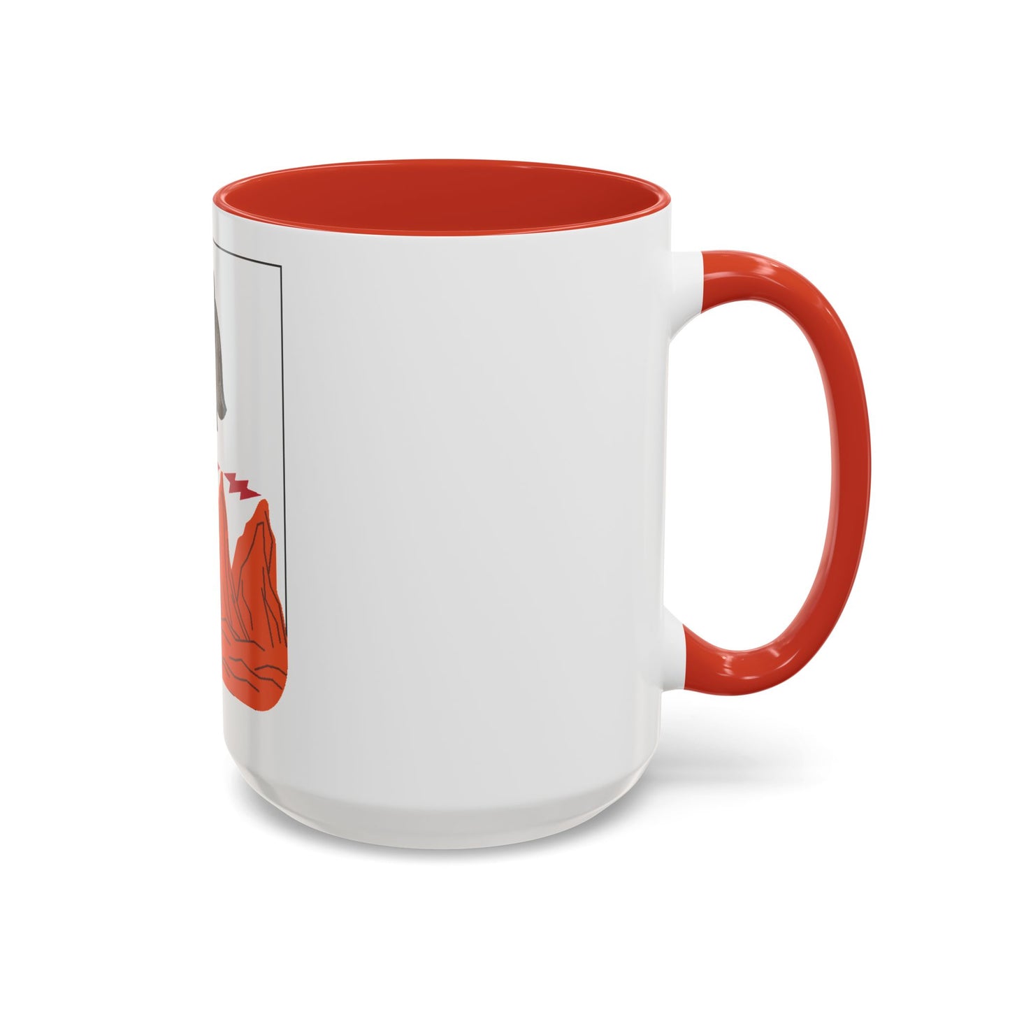 4 Signal Battalion 2 (U.S. Army) Accent Coffee Mug