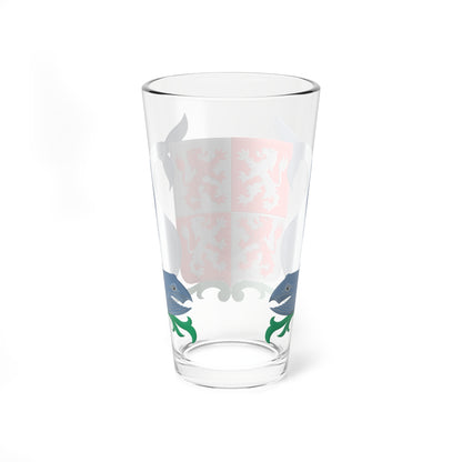 Coat of arms of Zaanstad (Netherlands) (Coat of Arms) Pint Glass 16oz
