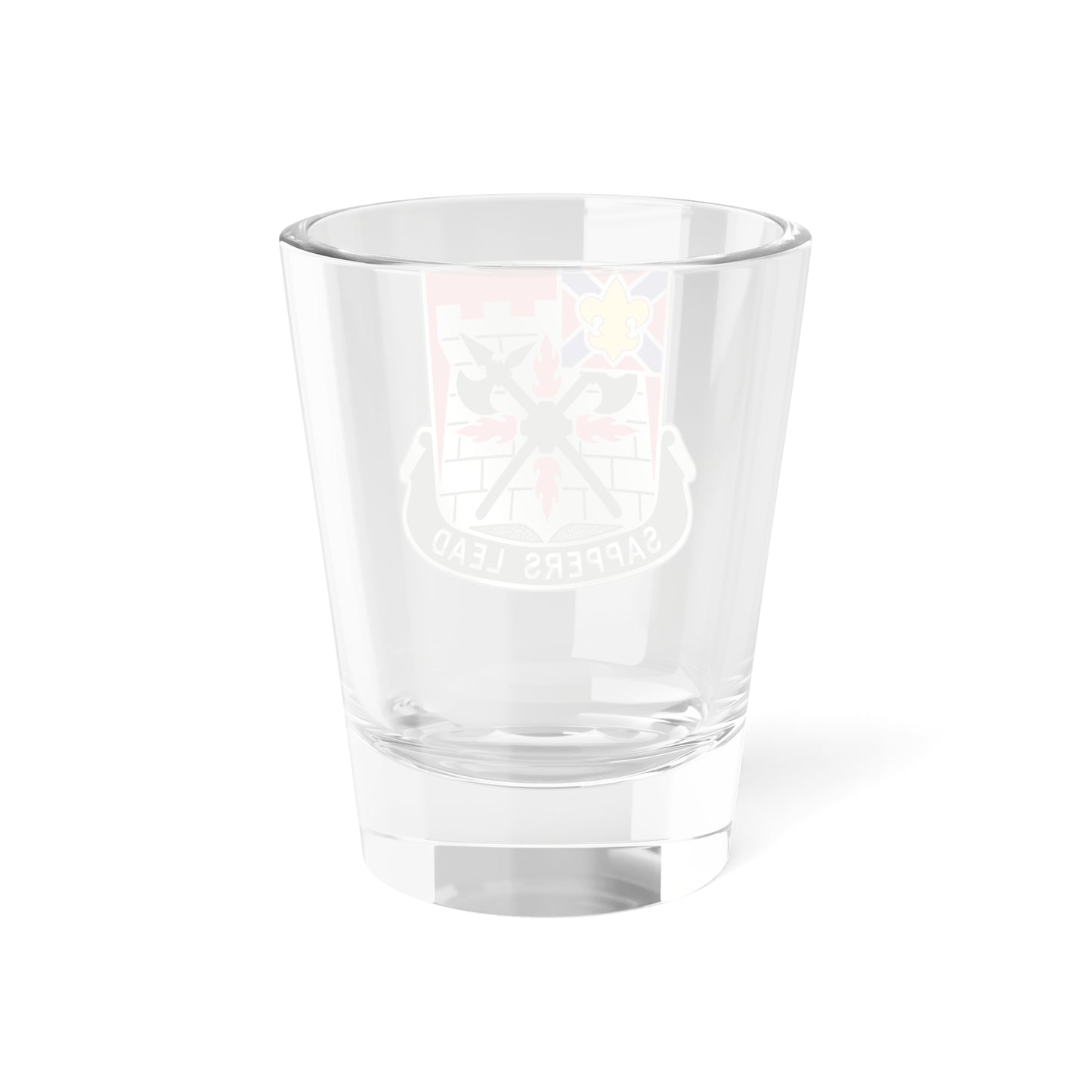 Verre à liqueur du 229e bataillon du génie (armée américaine) 1,5 oz