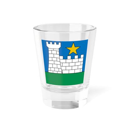Flag of Bishop Bernard Fellay (Switzerland) Shot Glass 1.5oz