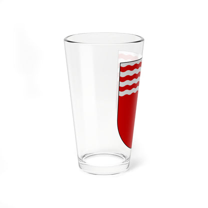 Folkuniversitetet vapen (Sweden) (Coat of Arms) Pint Glass 16oz