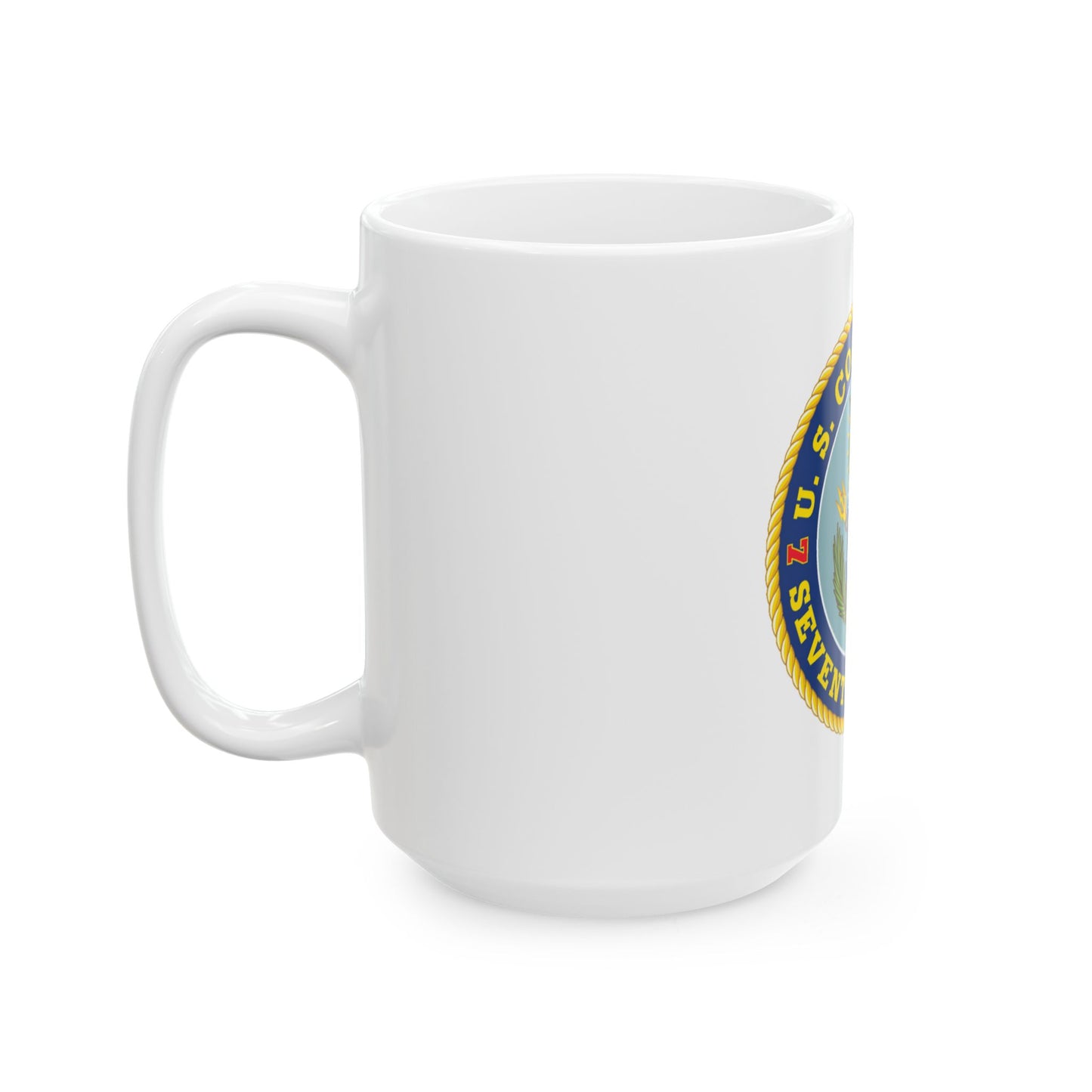 USCG Seventh District (U.S. Coast Guard) White Coffee Mug