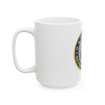 USCG Seventh District (U.S. Coast Guard) White Coffee Mug