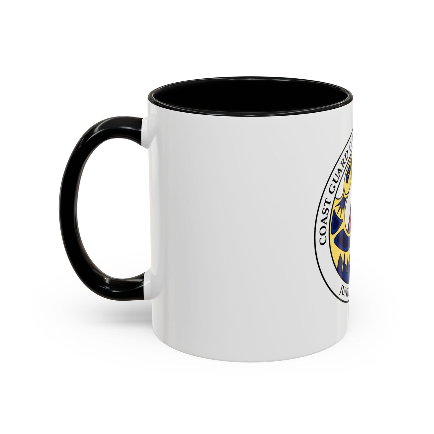 USCG Officers (U.S. Coast Guard) Accent Coffee Mug