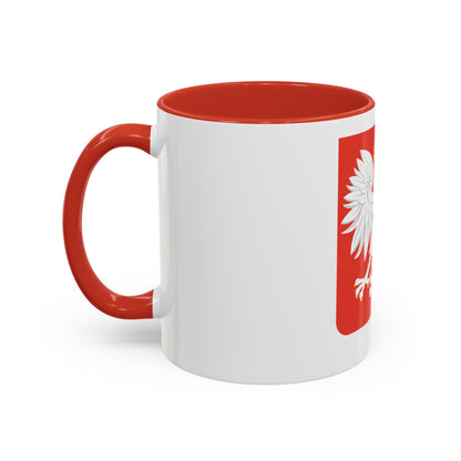 Coat of arms of Poland (1955-1980) - Accent Coffee Mug