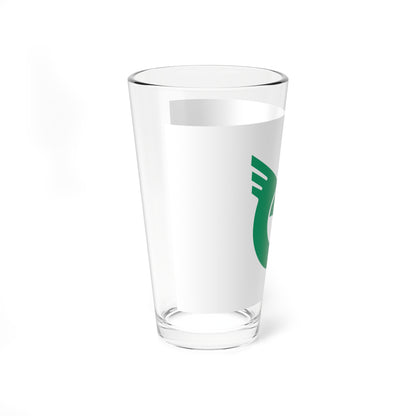 Flag of Iheya Okinawa (Japan) Pint Glass 16oz