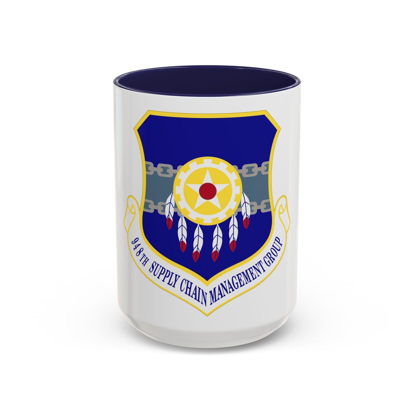 948 Supply Chain Management Group AFMC (U.S. Air Force) Accent Coffee Mug