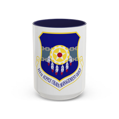 948 Supply Chain Management Group AFMC (U.S. Air Force) Accent Coffee Mug