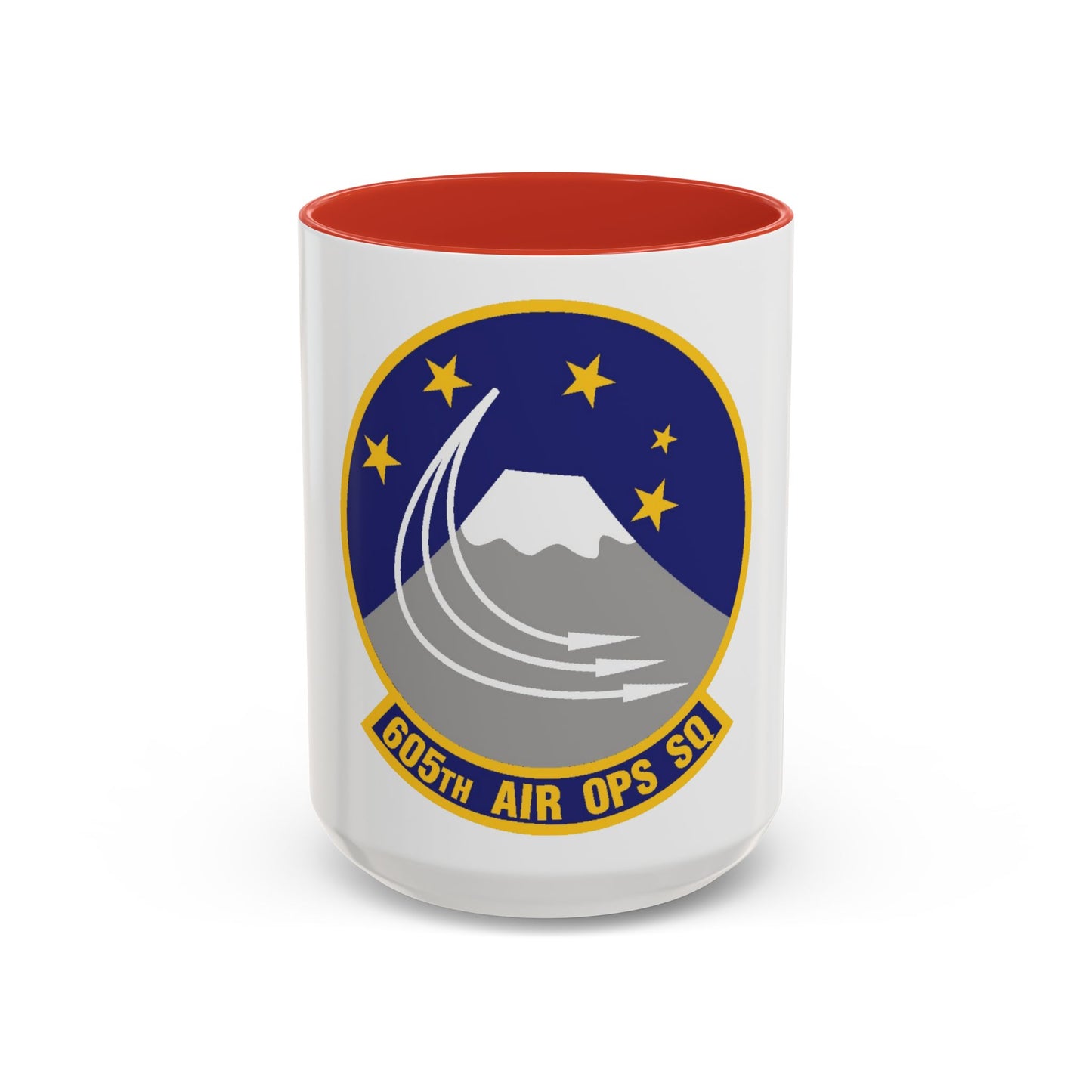 605th Air Operations Squadron (U.S. Air Force) Accent Coffee Mug