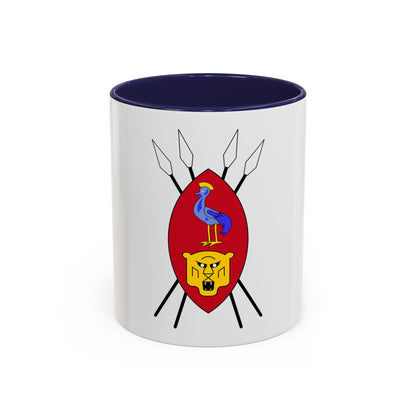 Coat of arms of Ruanda-Urundi - Accent Coffee Mug
