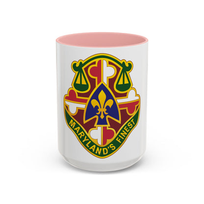 115 Military Police Battalion (U.S. Army) Accent Coffee Mug