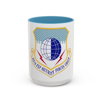 455th Expeditionary Security Forces Group (U.S. Air Force) Accent Coffee Mug