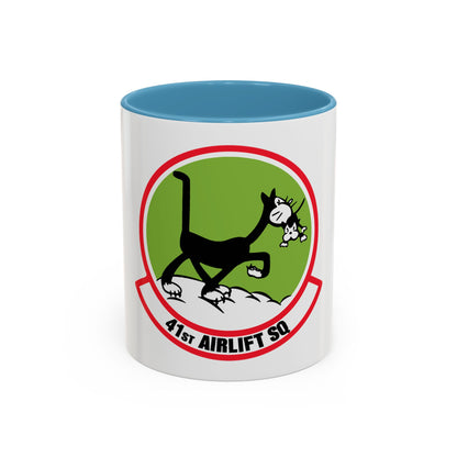 41st Airlift Sq v2 (U.S. Air Force) Accent Coffee Mug