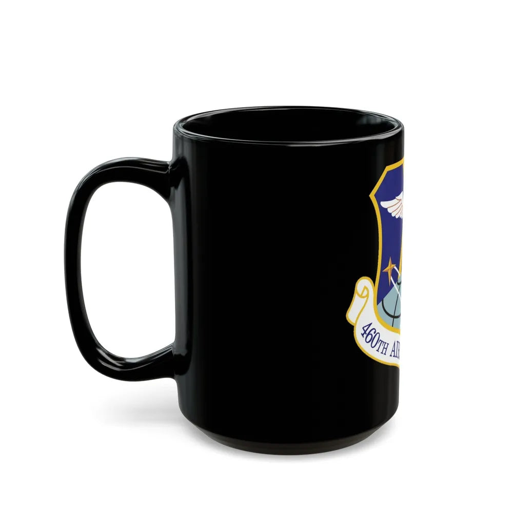 460th Air Base Wing (U.S. Air Force) Black Coffee Mug-Go Mug Yourself