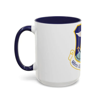460th Air Base Wing (U.S. Air Force) Accent Coffee Mug - Go Mug Yourself
