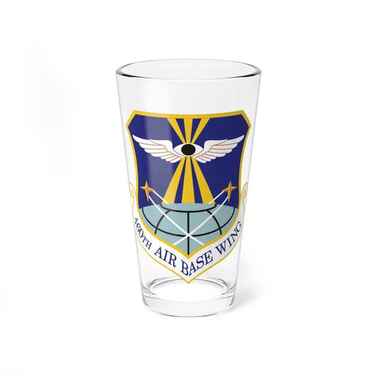 460th Air Base Wing (U.S. Air Force) Pint Glass 16oz 16oz - Go Mug Yourself