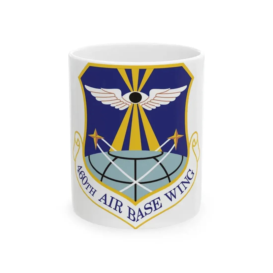 460th Air Base Wing (U.S. Air Force) White Coffee Mug 11oz - Go Mug Yourself