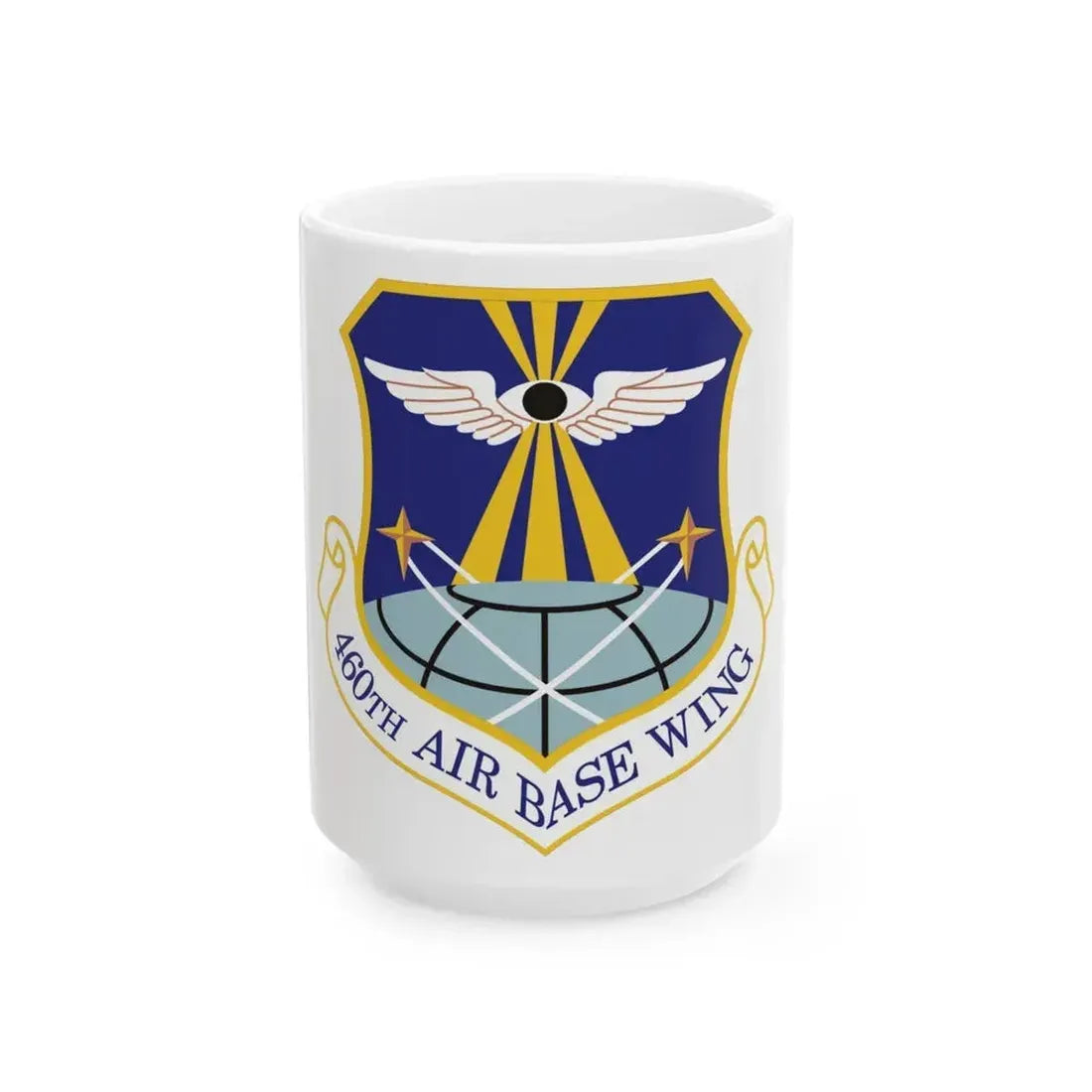 460th Air Base Wing (U.S. Air Force) White Coffee Mug 15oz - Go Mug Yourself