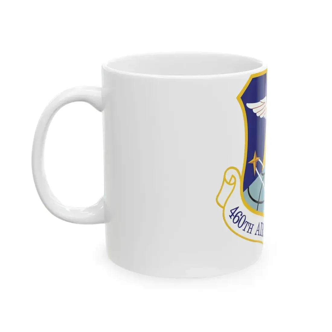 460th Air Base Wing (U.S. Air Force) White Coffee Mug - Go Mug Yourself
