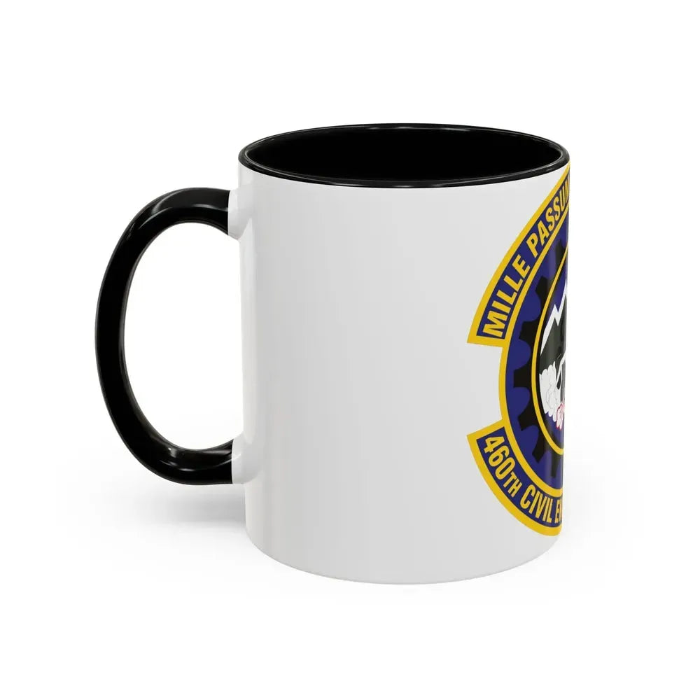 460th Civil Engineer Squadron (U.S. Air Force) Accent Coffee Mug - Go Mug Yourself