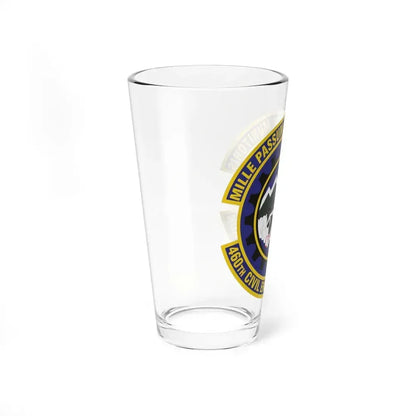 460th Civil Engineer Squadron (U.S. Air Force) Pint Glass 16oz - Go Mug Yourself