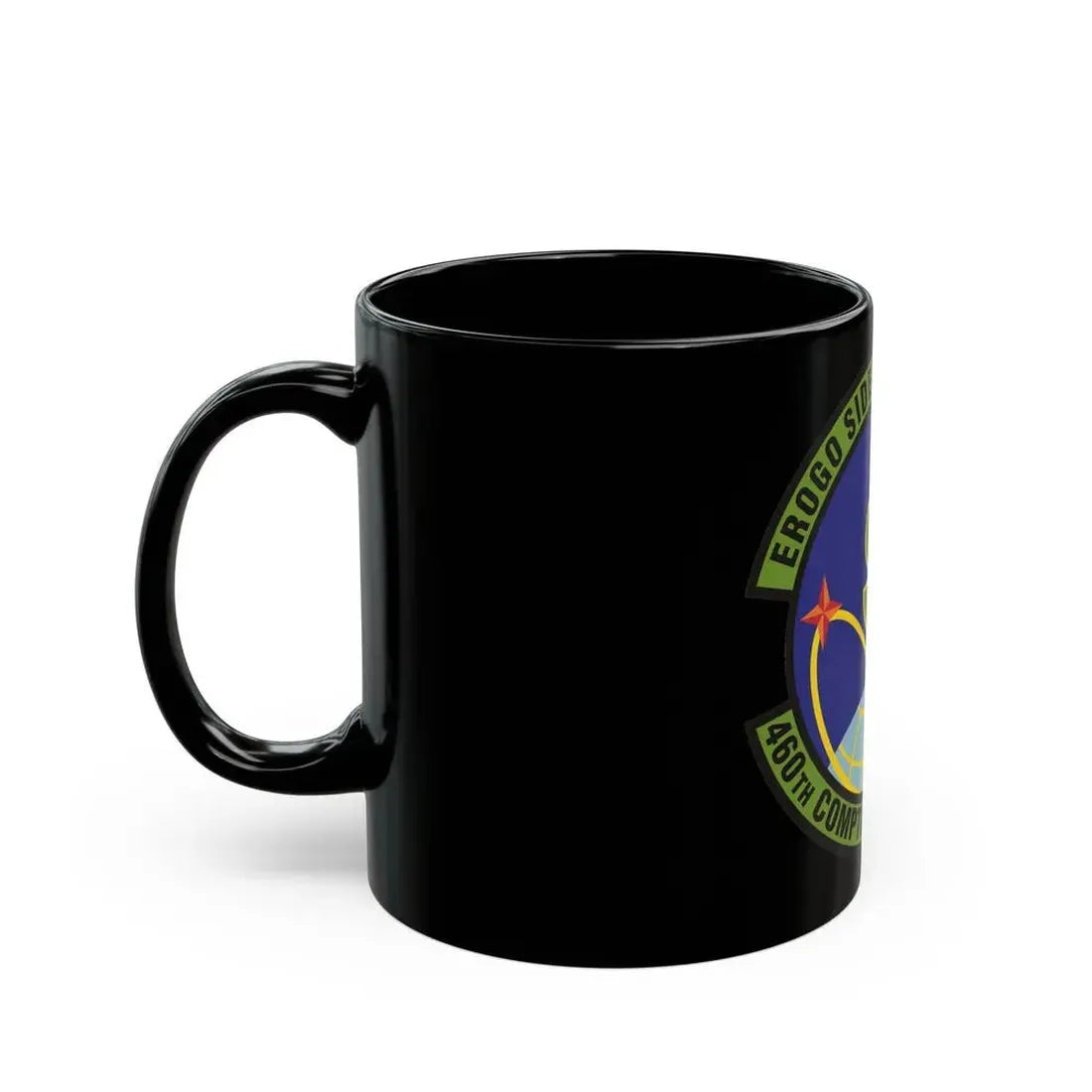 460th Comptroller Squadron (U.S. Air Force) Black Coffee Mug - Go Mug Yourself