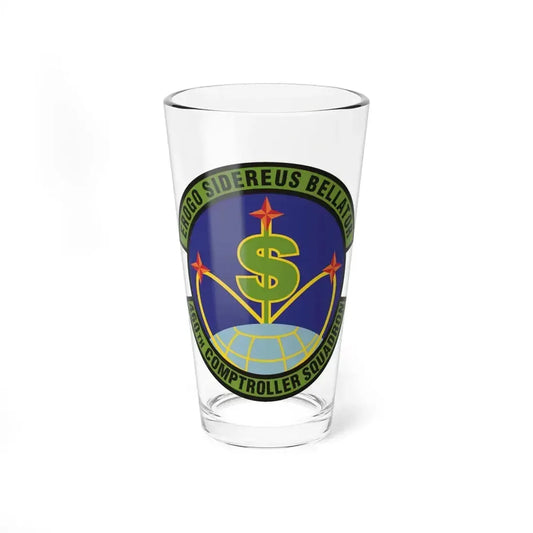 460th Comptroller Squadron (U.S. Air Force) Pint Glass 16oz 16oz - Go Mug Yourself
