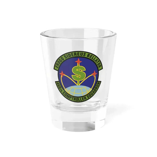 460th Comptroller Squadron (U.S. Air Force) Shot Glass 1.5oz 1.5oz - Go Mug Yourself