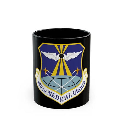 460th Medical Group (U.S. Air Force) Black Coffee Mug-11oz-Go Mug Yourself