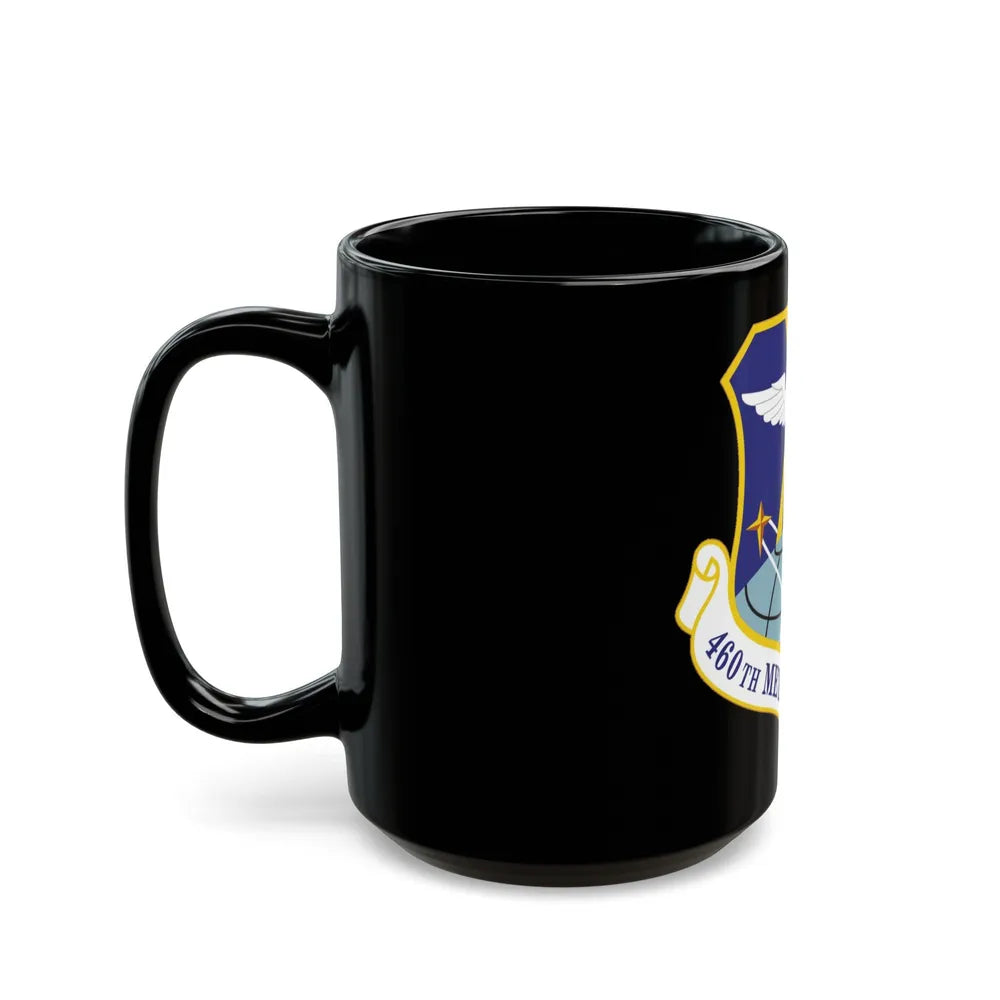 460th Medical Group (U.S. Air Force) Black Coffee Mug-Go Mug Yourself