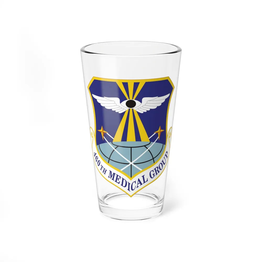 460th Medical Group (U.S. Air Force) Pint Glass 16oz-16oz-Go Mug Yourself