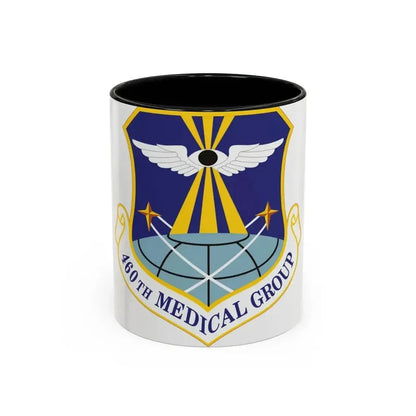460th Medical Group (U.S. Air Force) Accent Coffee Mug 11oz Black - Go Mug Yourself