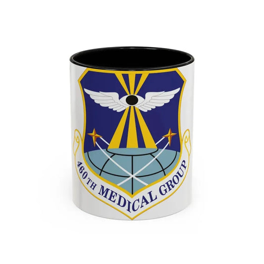 460th Medical Group (U.S. Air Force) Accent Coffee Mug 11oz Black - Go Mug Yourself