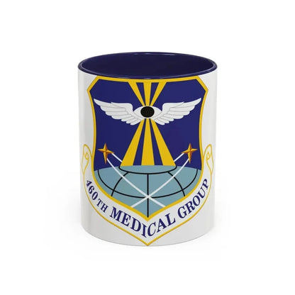 460th Medical Group (U.S. Air Force) Accent Coffee Mug 11oz Navy - Go Mug Yourself