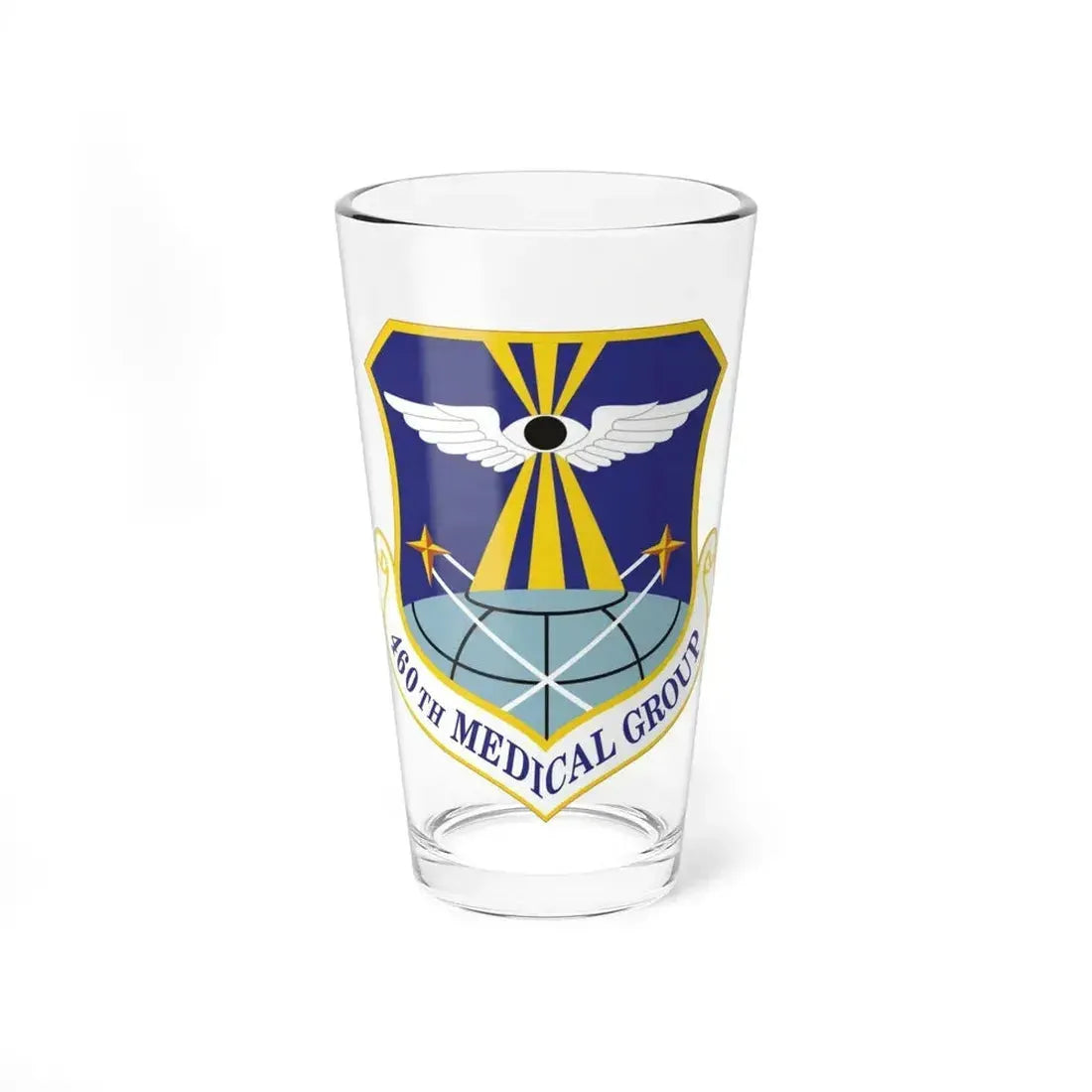 460th Medical Group (U.S. Air Force) Pint Glass 16oz 16oz - Go Mug Yourself