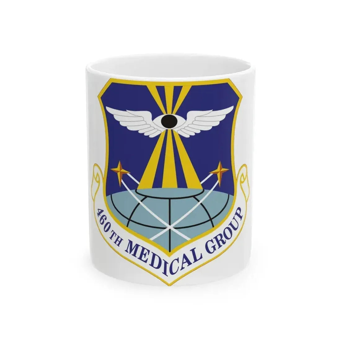 460th Medical Group (U.S. Air Force) White Coffee Mug 11oz - Go Mug Yourself