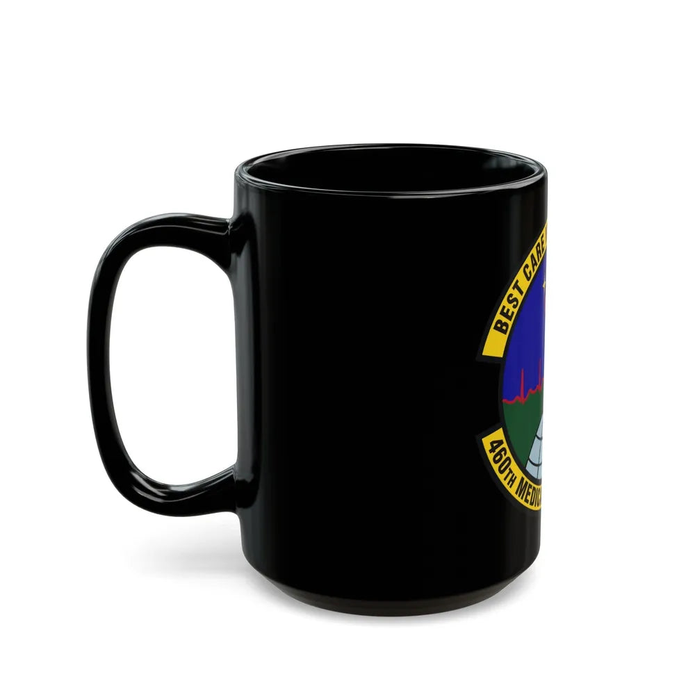 460th Medical Operations Squadron (U.S. Air Force) Black Coffee Mug-Go Mug Yourself