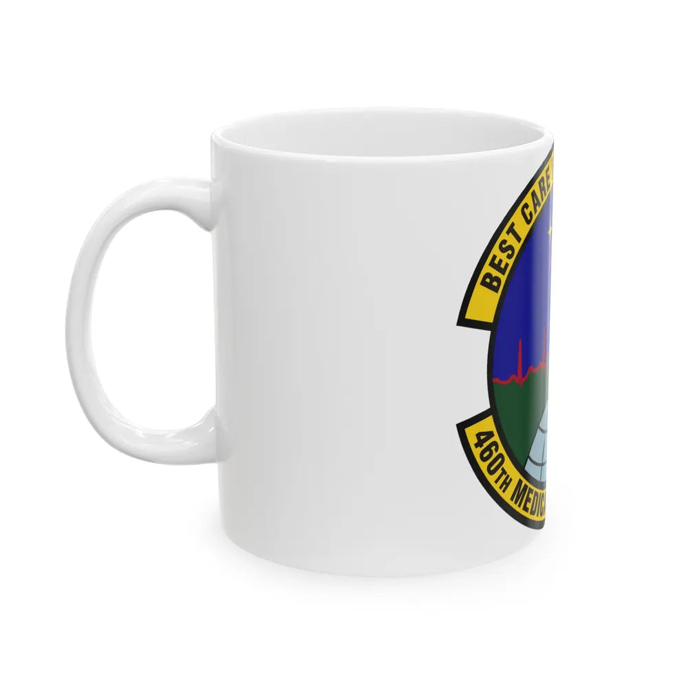 460th Medical Operations Squadron (U.S. Air Force) White Coffee Mug-Go Mug Yourself