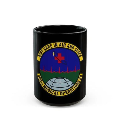 460th Medical Operations Squadron (U.S. Air Force) Black Coffee Mug 15oz - Go Mug Yourself
